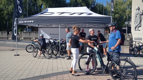 ETM 2023 - Testovanie bicyklov spoločnosti CTM