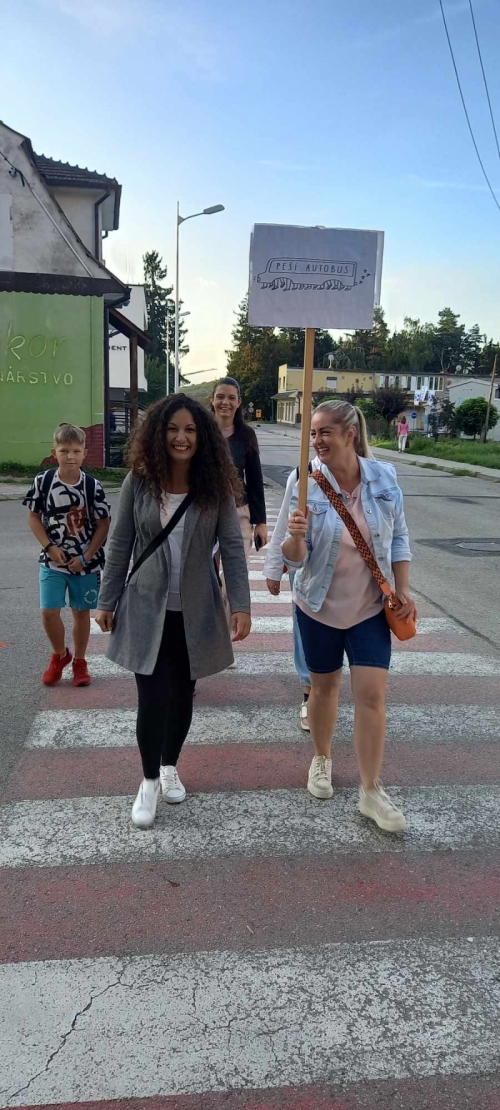 ETM 2023 - Peší autobus bezpečne do školy
