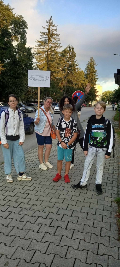 ETM 2023 - Peší autobus bezpečne do školy