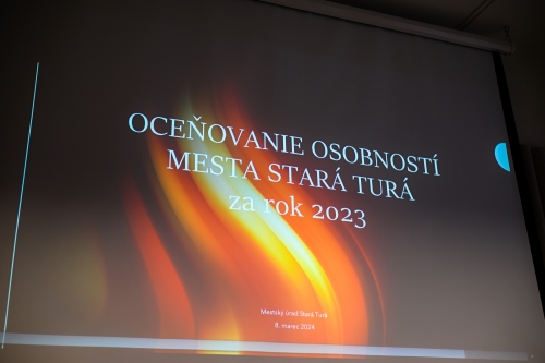 OCEŇOVANIE OSOBNOSTÍ MESTA STARÁ TURÁ