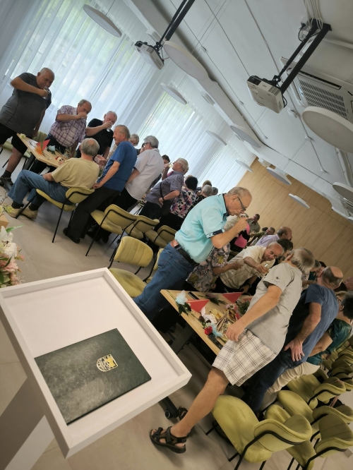 Jubilanti na mestskom úrade