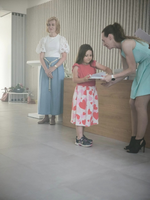 Slávnostné ukončenie predškolského obdobia na mestskom úrade