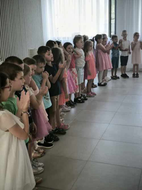 Slávnostné ukončenie predškolského obdobia na mestskom úrade