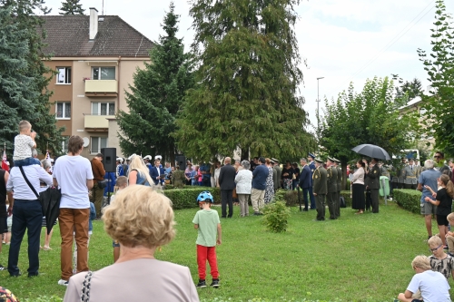 Slávnostné odhalenie pamätníka M. R. Štefánika v Starej Turej