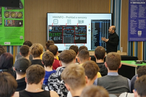 Najnovší hardvér na SPŠ Stará Turá - GeForce RTX 50, ATX 3.1, ...