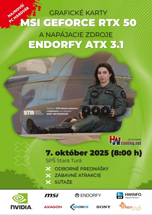 Najnovší hardvér na SPŠ Stará Turá - GeForce RTX 50, ATX 3.1, ...