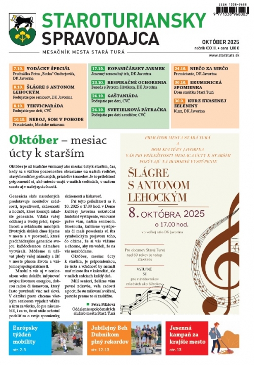Staroturiansky spravodajca č. 10/2025