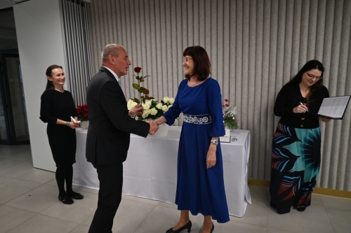 Slávnostné stretnutie jubilantov na Mestskom úrade v Starej Turej