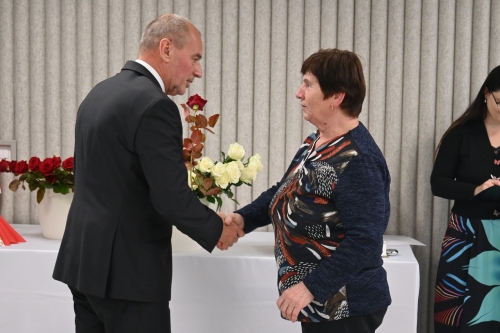 Slávnostné stretnutie jubilantov na Mestskom úrade v Starej Turej