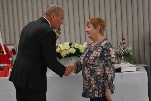 Slávnostné stretnutie jubilantov na Mestskom úrade v Starej Turej