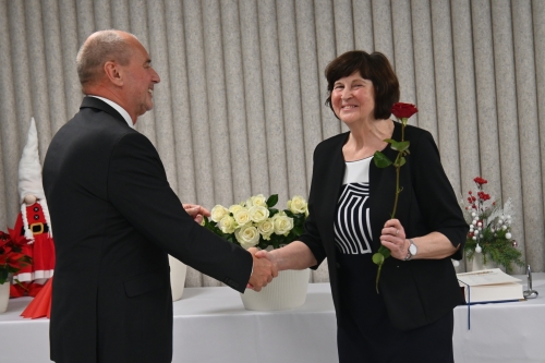 Slávnostné stretnutie jubilantov na Mestskom úrade v Starej Turej