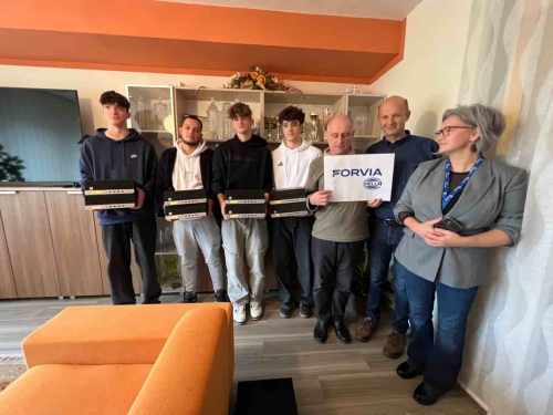 Spolupráca SPŠ Stará Turá s firmou FORVIA HELLA Kočovce