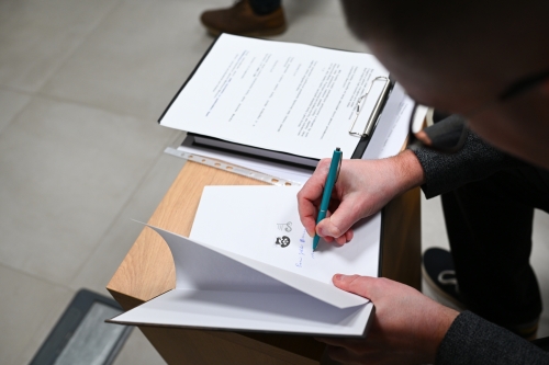 Krst knihy pamätí Jána Nepomuka Walla v Starej Turej