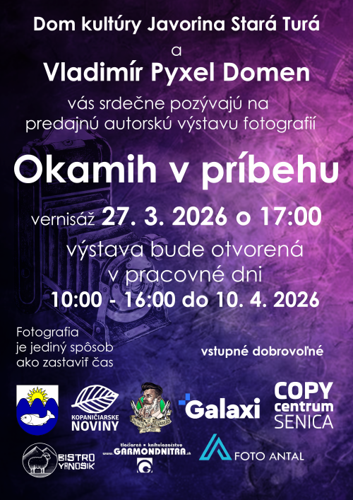 Výstava fotografii Okamih v príbehu