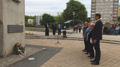 Pietna spomienka pri príležitosti 81. výročia ukončenia druhej svetovej vojny