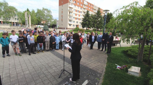 Pietna spomienka pri príležitosti 81. výročia ukončenia druhej svetovej vojny