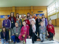 Mladšie minibasketbalistky na XIX. ročníku medzinárodného basketbalového turnaja BADEM v dňoch 17.-19.6.2010 v Žiline