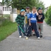 Štafetové súťaže pre deti zo školského klubu