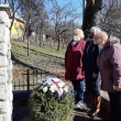 Položenie vencov k pamätníkom hrdinov v Hlavine a Cetuni (3.3.2021)