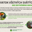 SVIATOK VŠETKÝCH SVÄTÝCH BEZ ZBYTOČNÉHO ODPADU
