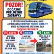 Dočasné presunutie autobusovej zastávky z OD Tesco pri DK Javorina